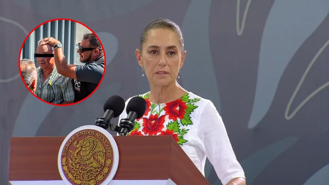 Niega Sheinbaum asunto político en detención de  Ernesto Ruffo