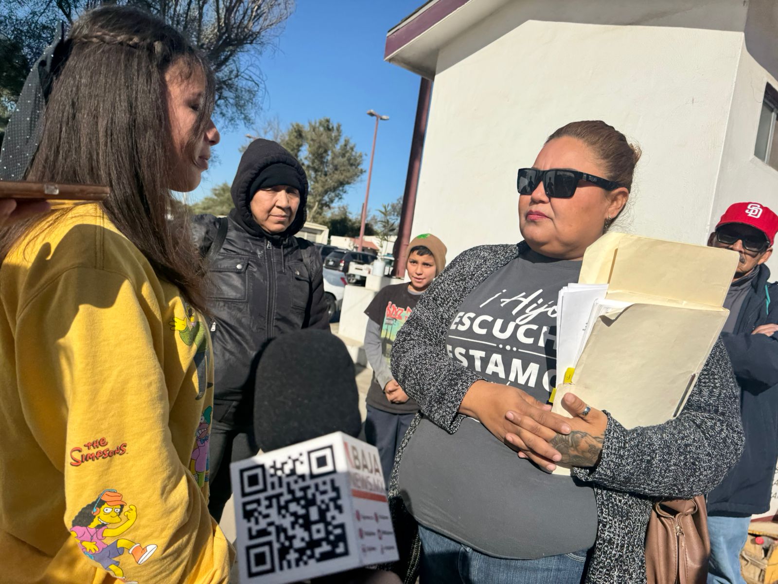 Angélica Ramírez, activista de Una Nación Buscando-T, exige atención inmediata a menores víctimas de violencia y desapariciones.