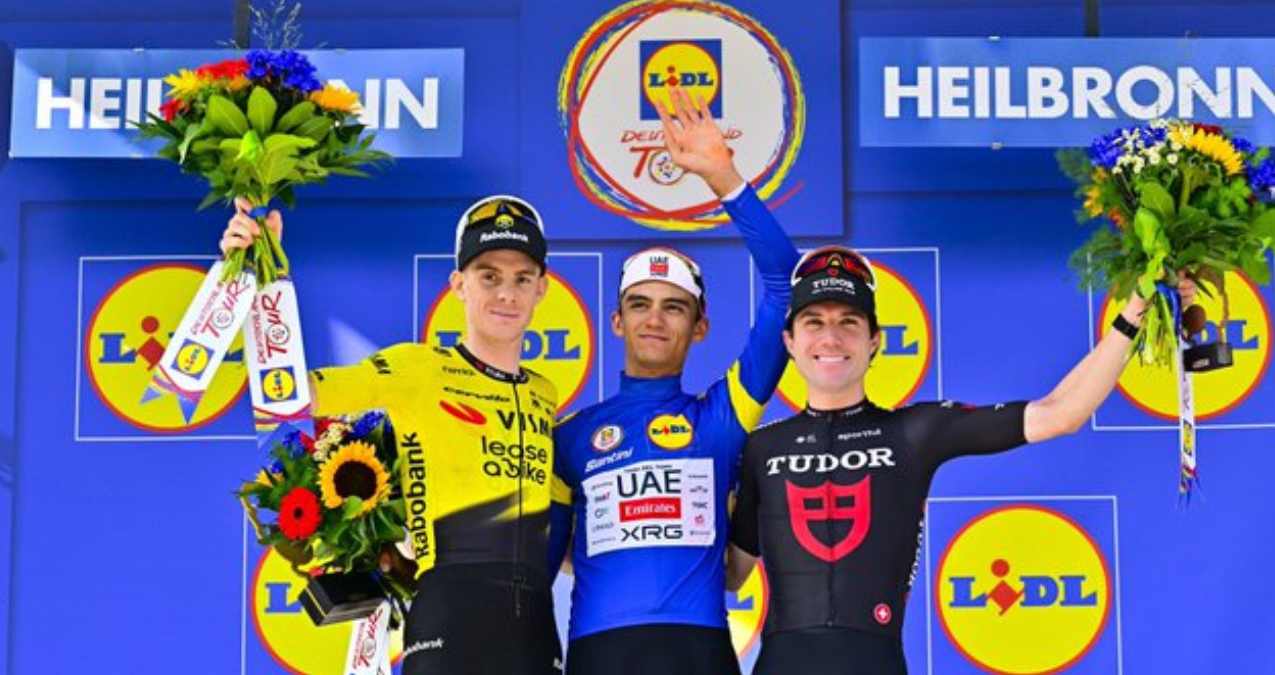 Isaac Del Toro hace historia y conquista La Vuelta de Alemania