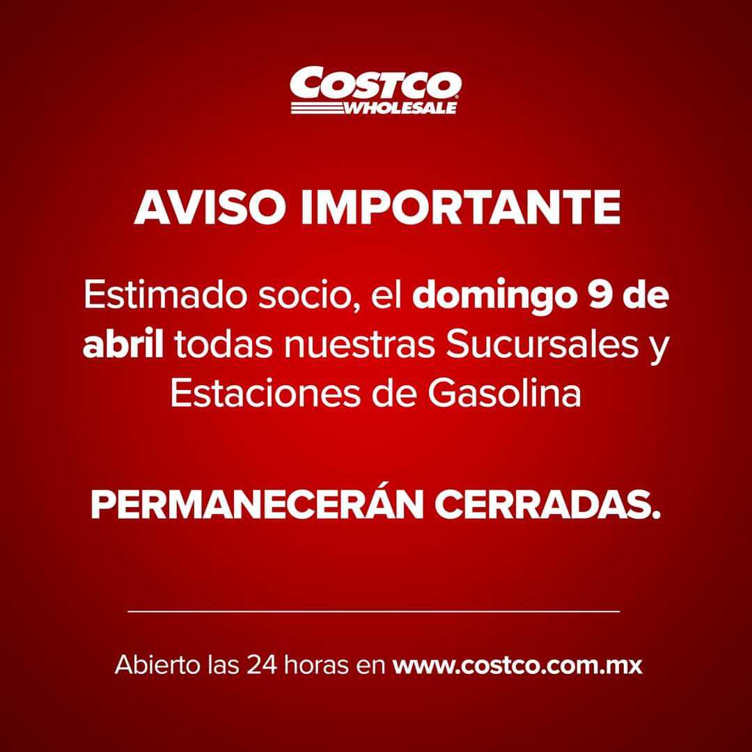 Costco México cerrará por un día