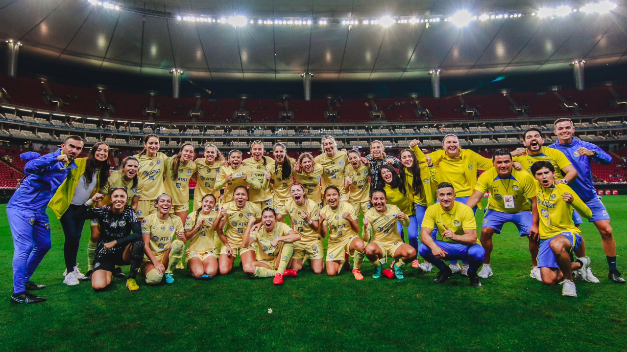 El Club América Femenil llegó a su segunda final en la Liga MX Femenil. (Foto: Twitter @AmericaFemenil)