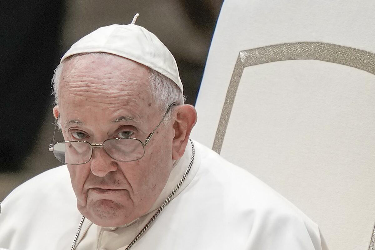 Causa polémica Papa Francisco en su discurso anual
