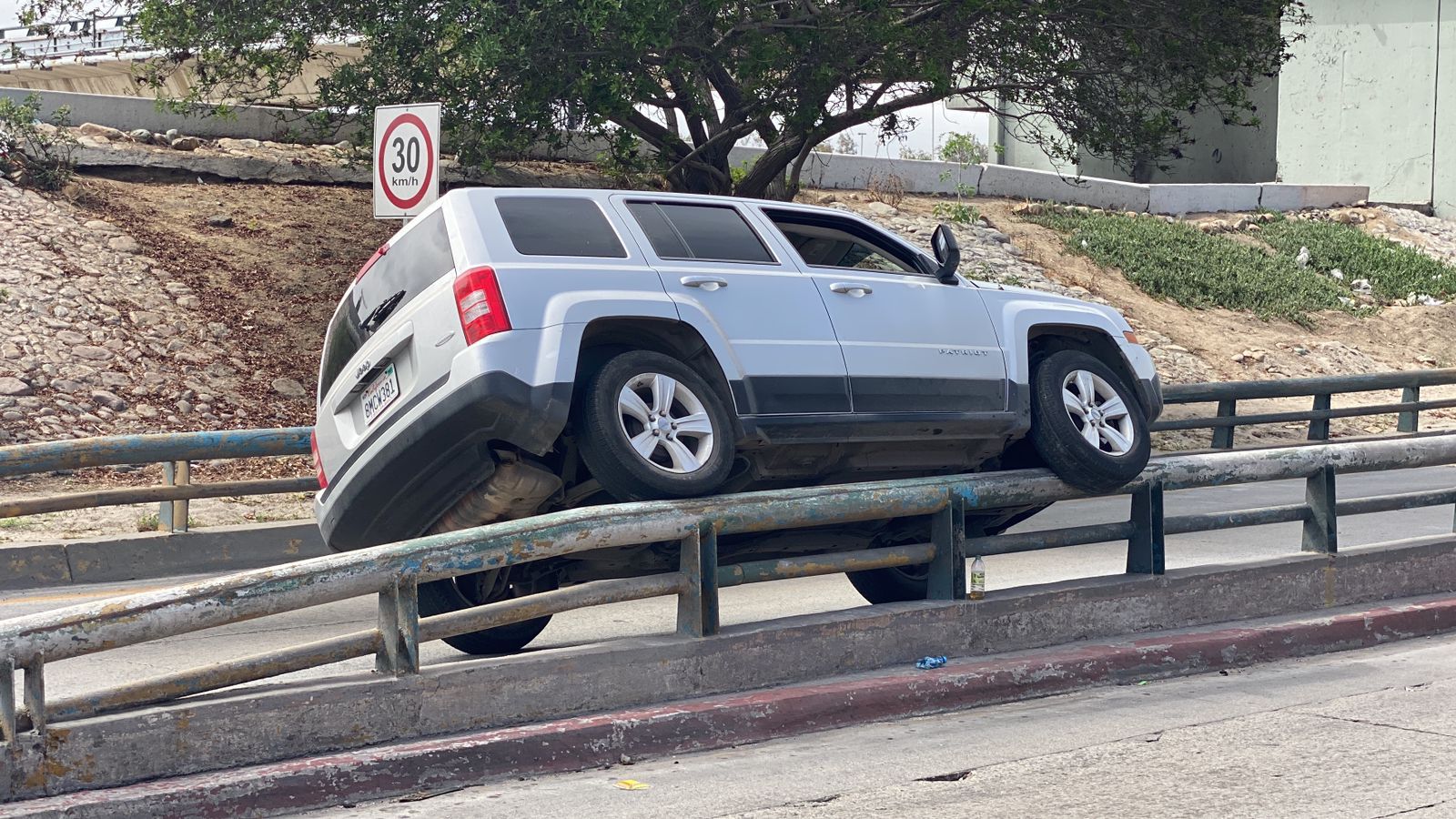 [FOTOS] Accidente vehicular en Vía Rápida