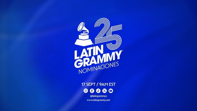 Anuncia Latin Grammy a los nominados de su 25ª edición