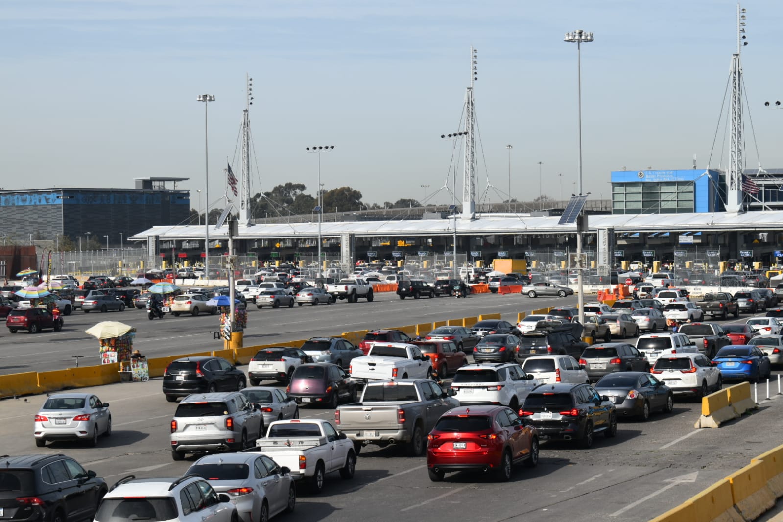 El tiempo de espera en garitas de Tijuana