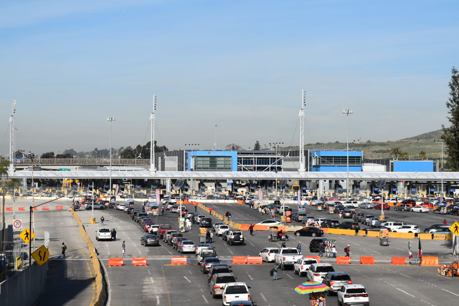 El tiempo de espera en garitas de Tijuana