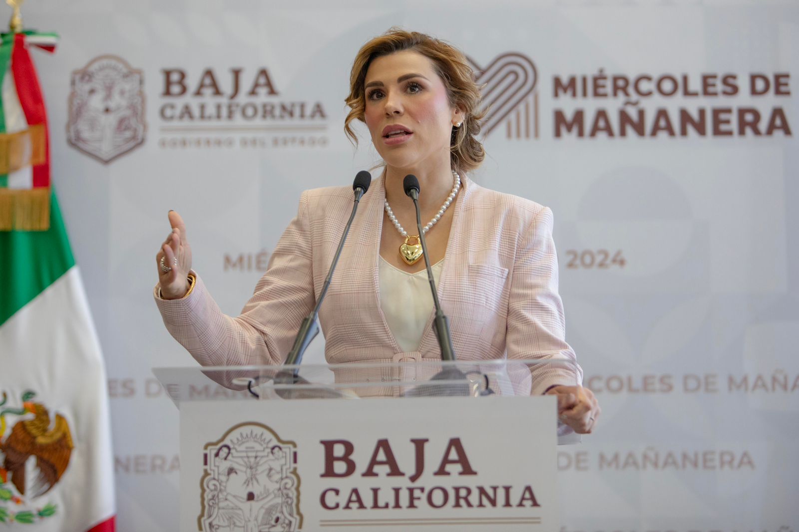 Cuestionan a Marina sobre resultados en encuesta de morena por la alcaldía:  Tijuana