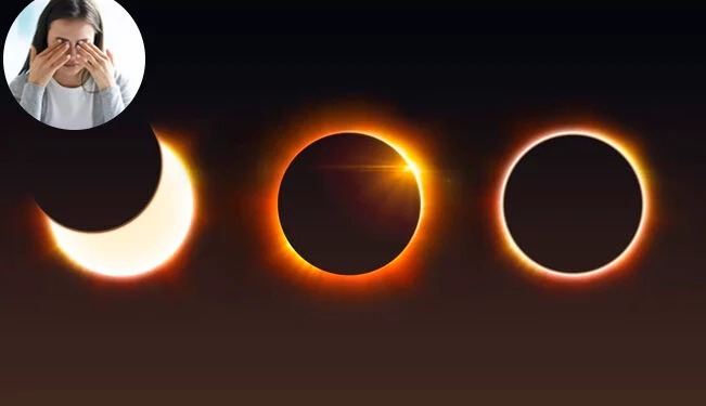 ¡Precaución! Síntomas de daño visual por eclipse solar: ¿Los tienes?