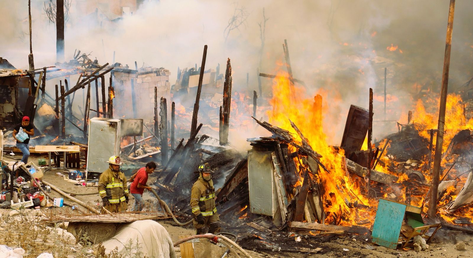 Tijuana bajo alerta por fuertes vientos; Bomberos advierte riesgo de incendios
