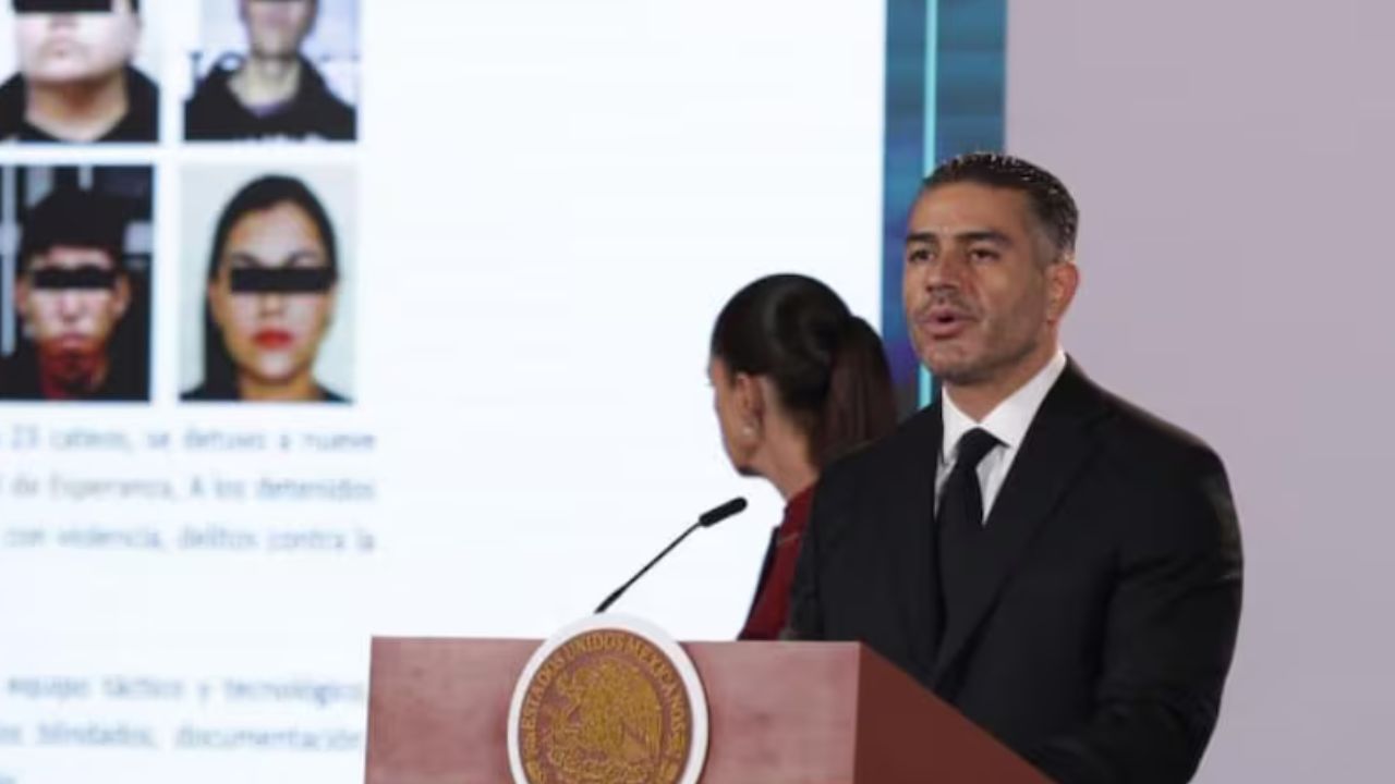 Harfuch revela resultados de seguridad: 67 mil detenidos en casi dos años