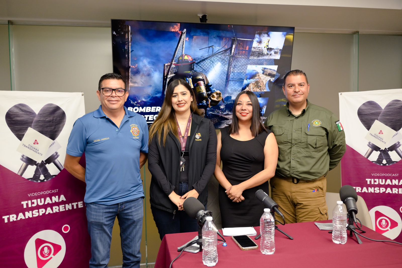 Fortalecen direcciones de bomberos y Protección Civil en Tijuana ante Temporada de incendios