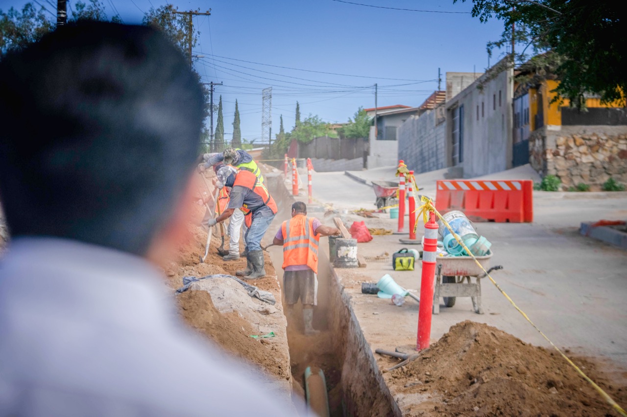 Supervisara CESPTE la rehabilitación del alcantarillado de la colonia Benito Juárez