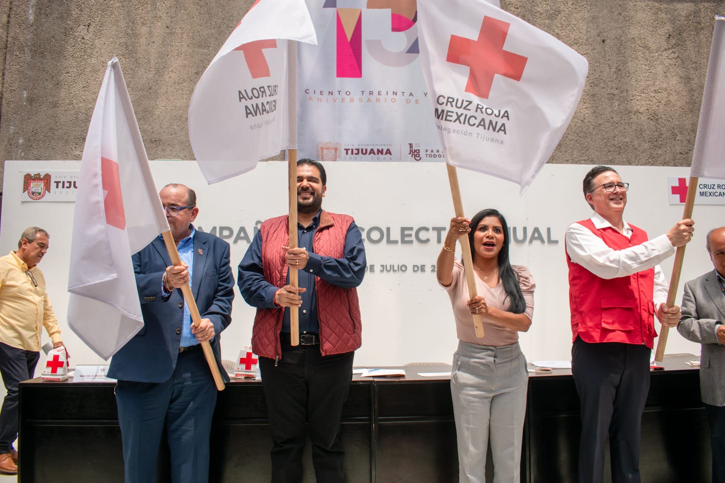 Alcaldía arranca colecta anual de Cruz Roja 2023