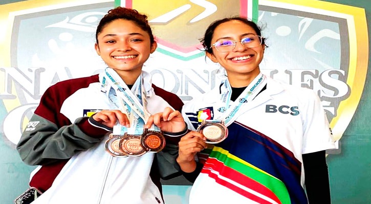 Gana BCS 129 medallas en Nacionales Conade 2024