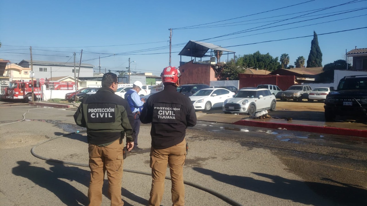 Fuga de gas en "Mercado de Todos" en Tijuana