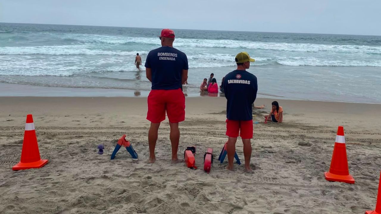 ENSENADA: Bomberos analiza cierre de playas por aumento de ahogamientos