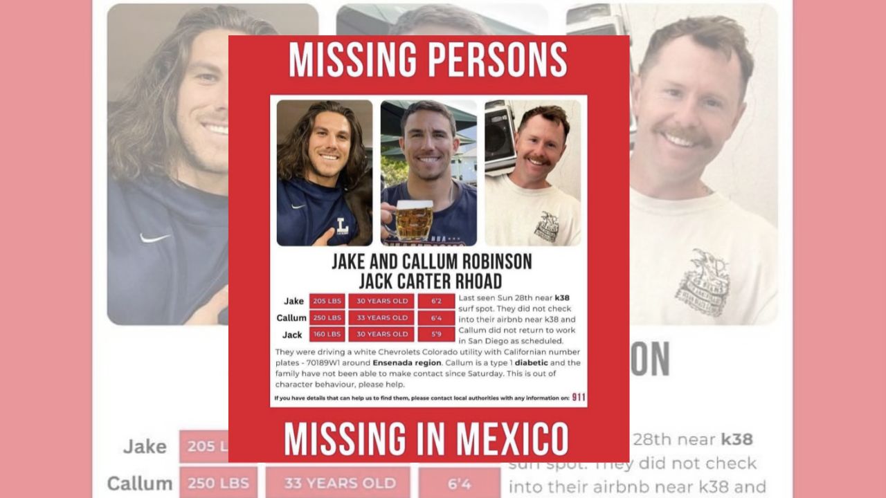 Hermanos australianos desaparecidos tras visita a Ensenada BC