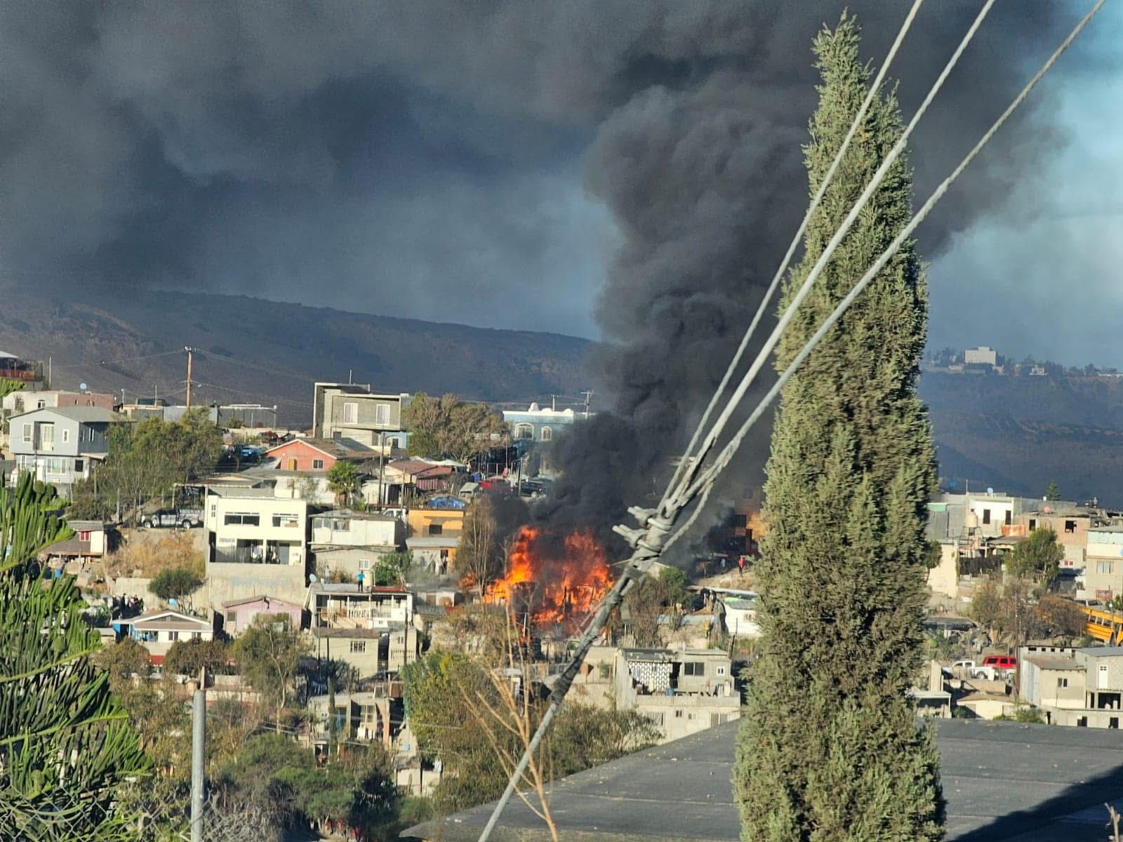 Tres incendios destruyen casas habitación durante los primeros días del 2025: Tijuana