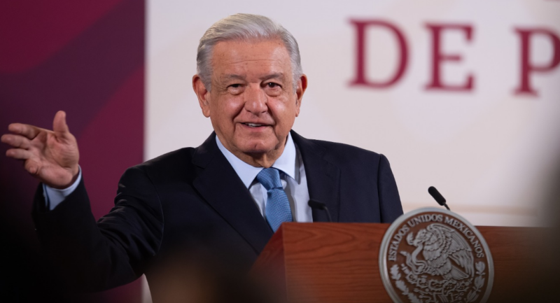 Ordena INE modificar conferencia matutina de AMLO