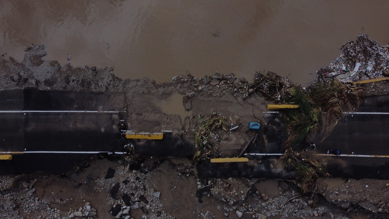 [VÍDEO] Terraplén sufrió daños por las lluvias: Tijuana