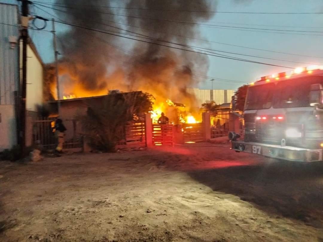 Fallece adulto mayor calcinado dentro de su domicilio: Mexicali