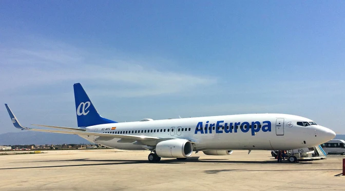 Pilotos del Air Europa realizaron una manifestación este 01 de mayo IFOTO: Web