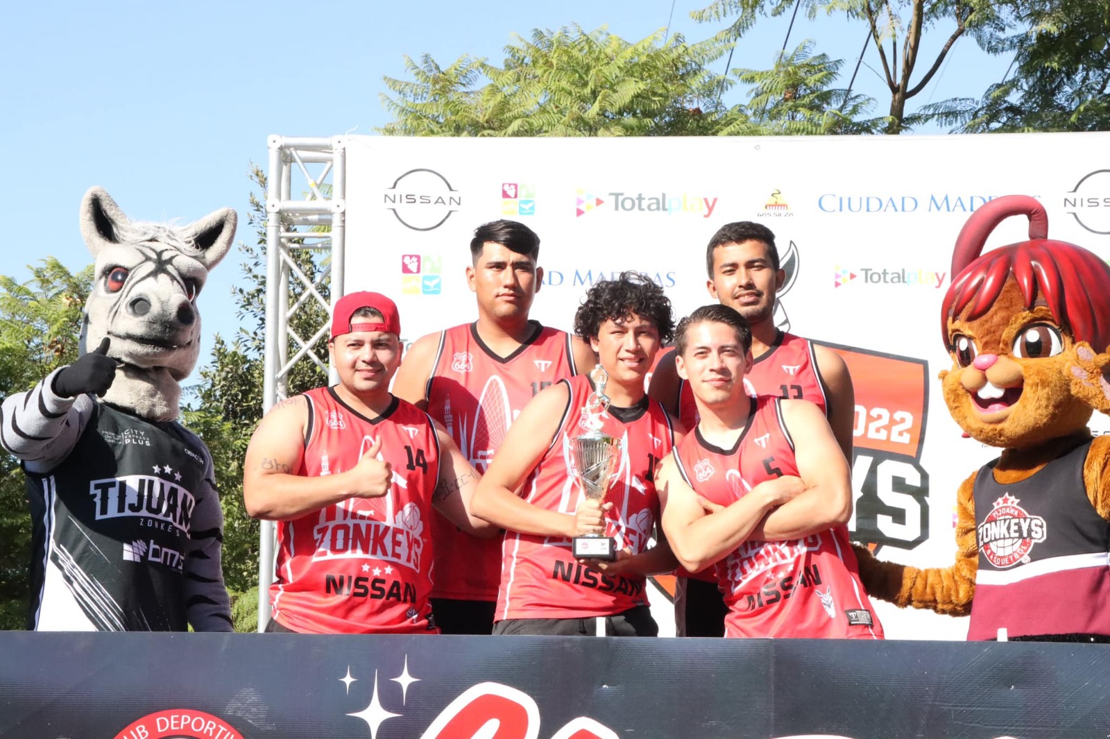 Espera 6ta. Copa Zonkeys De Básquetbol Equipos De Varias Partes De México