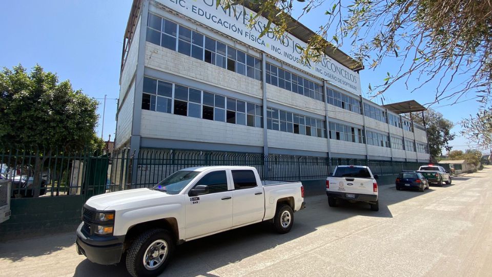 Joven murió en la preparatoria José Vasconcelos. I FOTO: BorderZoom