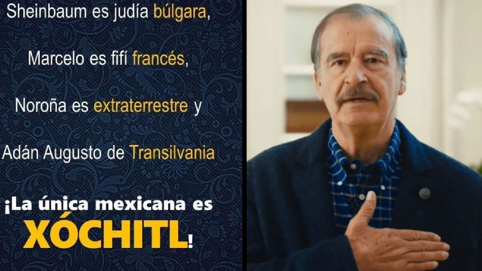 “Judía, francés y extraterrestre”, así calificó Fox a las “corcholatas”