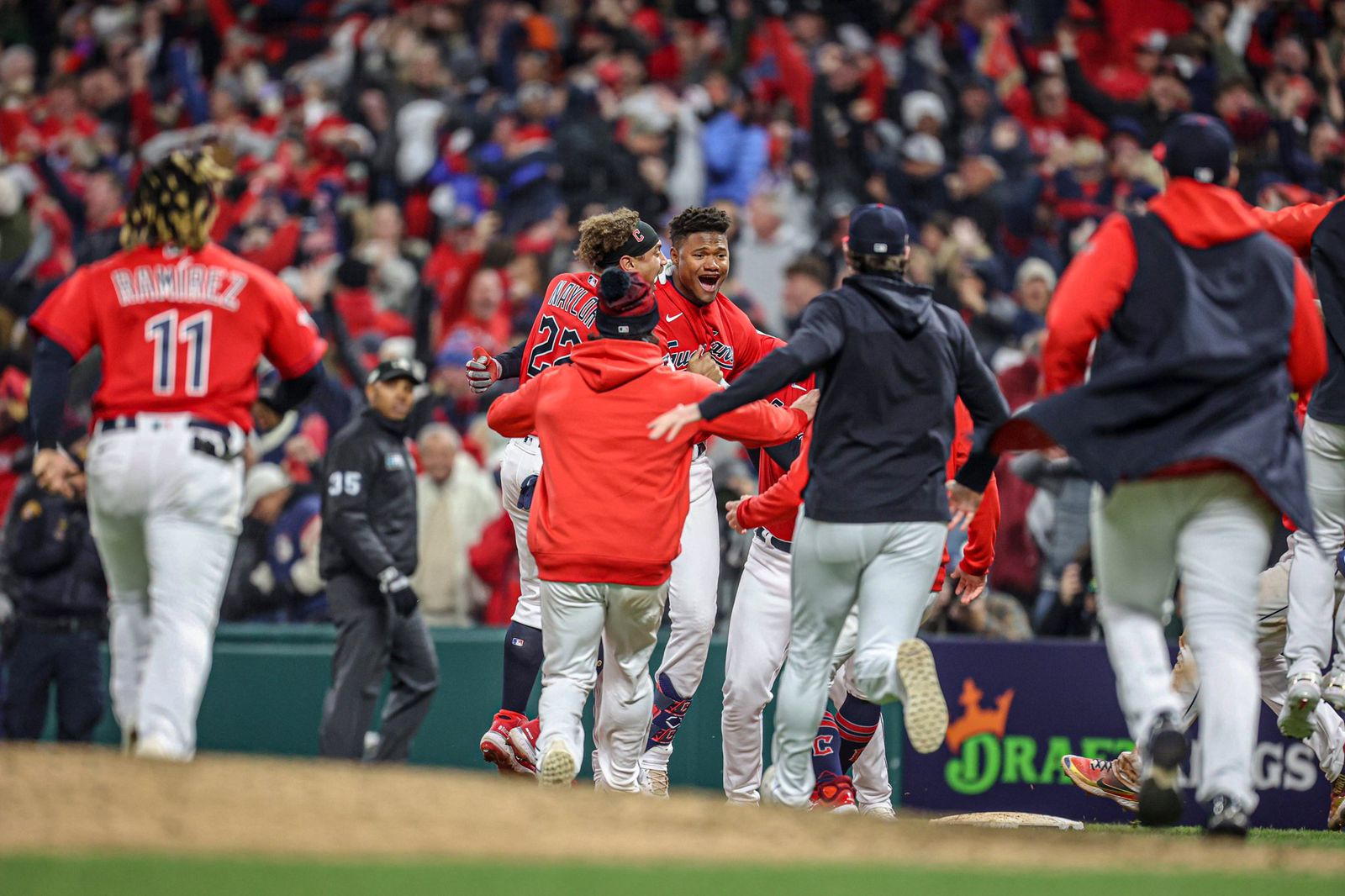 Cleveland tiene en la lona a los Yankees