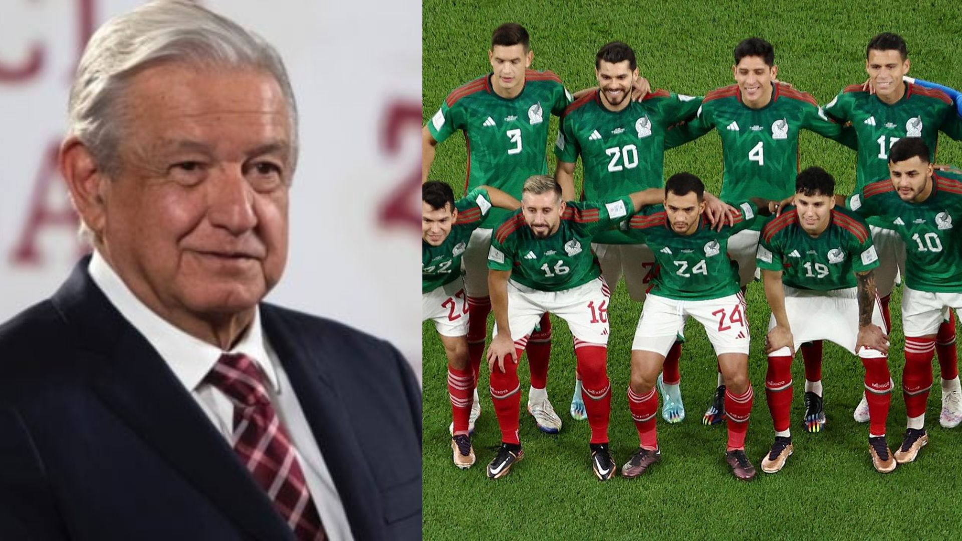 AMLO envía su apoyo a los guerreros Aztecas en Qatar