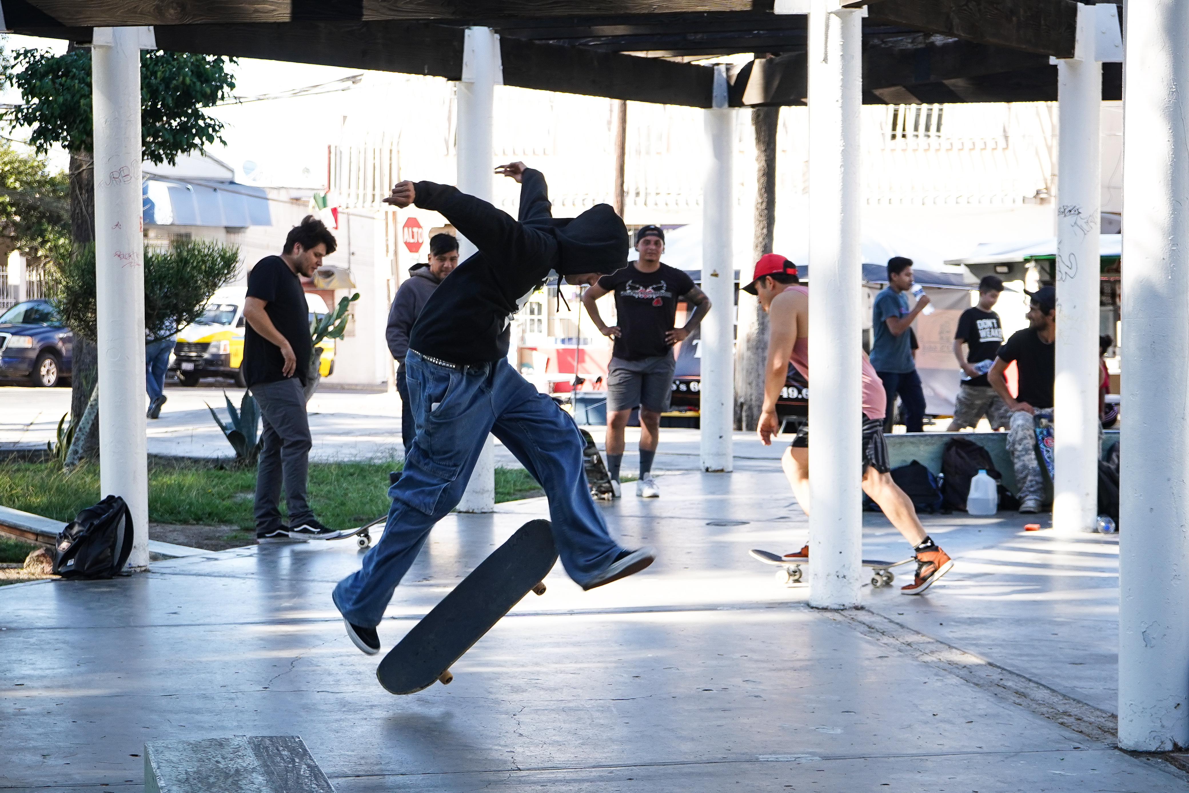 [GALERÍA] Parque de la bandera: Casa de la comunidad skate