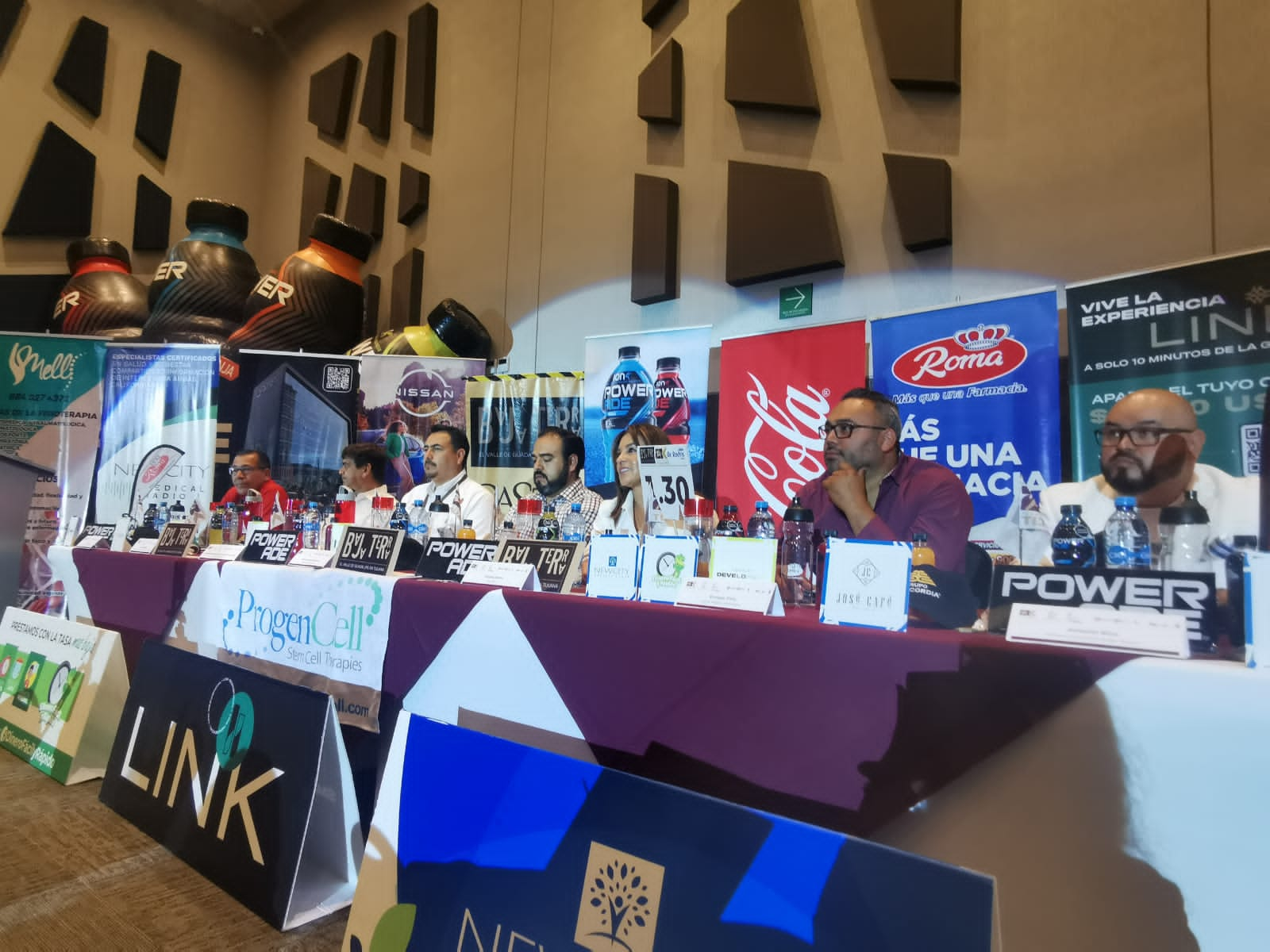 Rueda de prensa del Medio Maratón Internacional de Tijuana