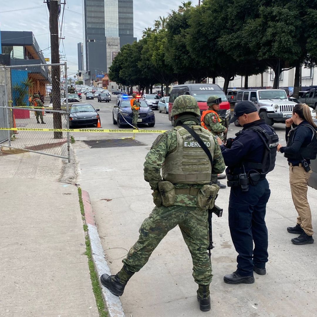 Policía Municipal detiene a sicario tras operativo en el bulevar Agua Caliente I FOTO: Border Zoom