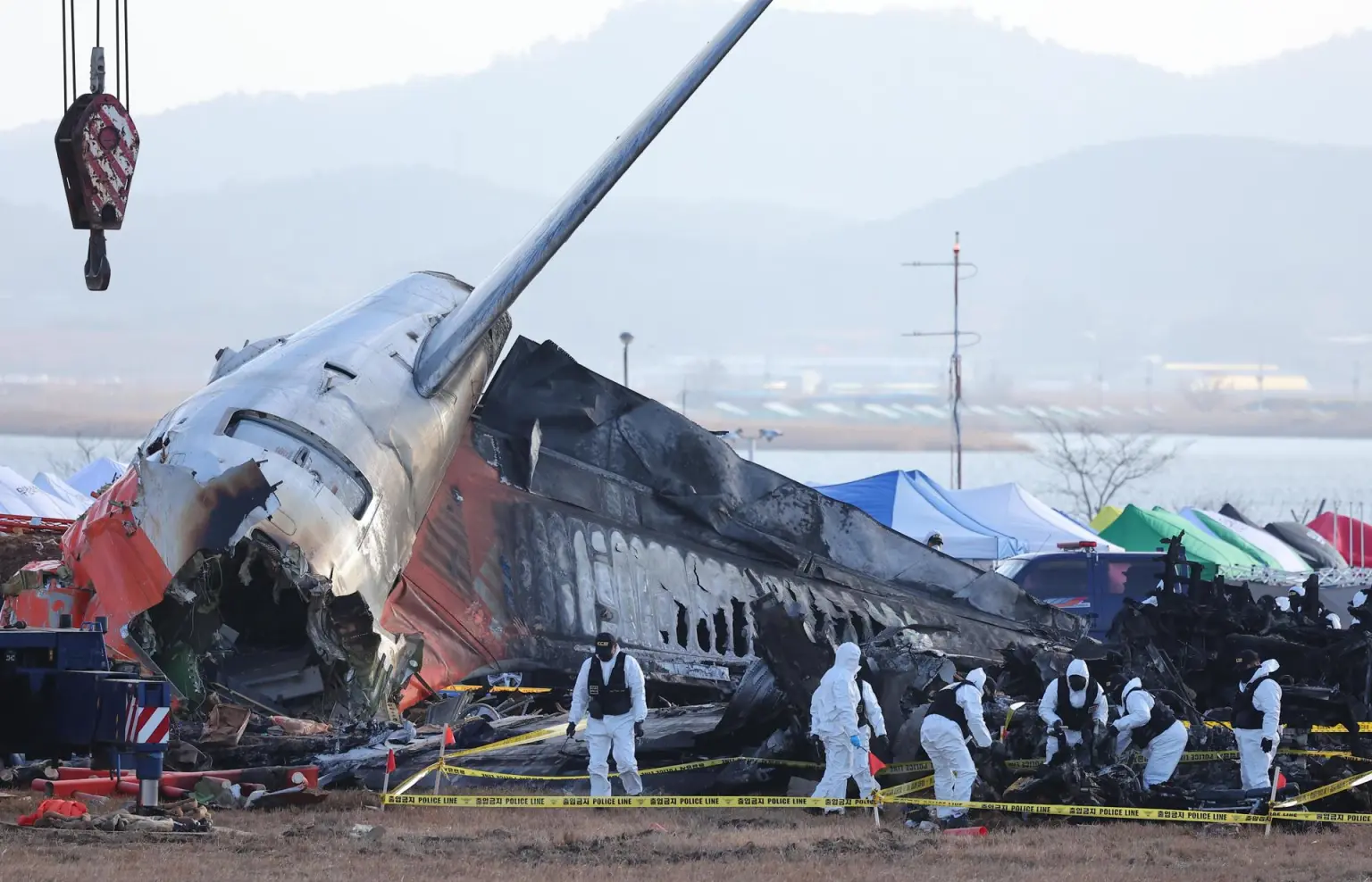 Avance en la identificación de víctimas del accidente de Jeju Air en Corea del Sur