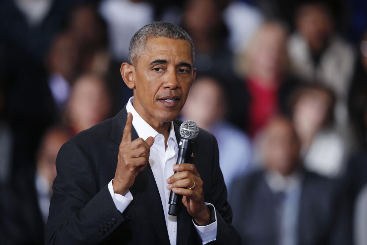 Obama pide a demócratas hacer de la regulación de la IA un eje electoral