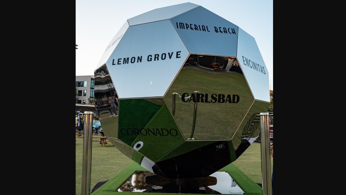 El Tour del “Balón Cromado” por el Condado de San Diego