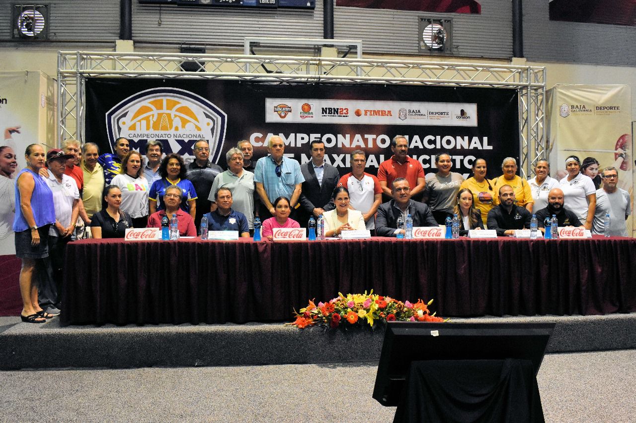 Más de 200 equipos participarán en Campeonato Nacional de Maxibaloncesto en Tijuana