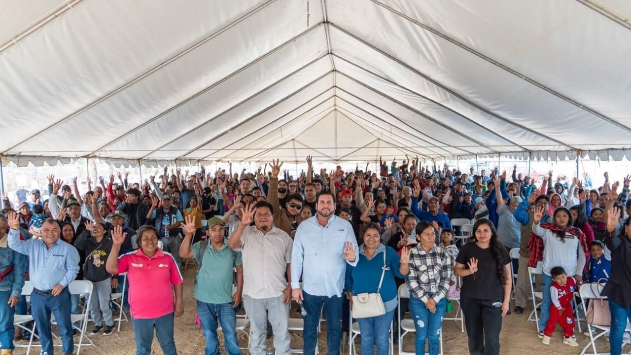 Llama Ismael Burgueño a defender la soberanía en gira por San Quintín