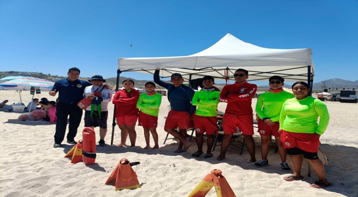 Atienden bomberos 33 servicios de emergencias en “semana mayor”:Cabo San Lucas