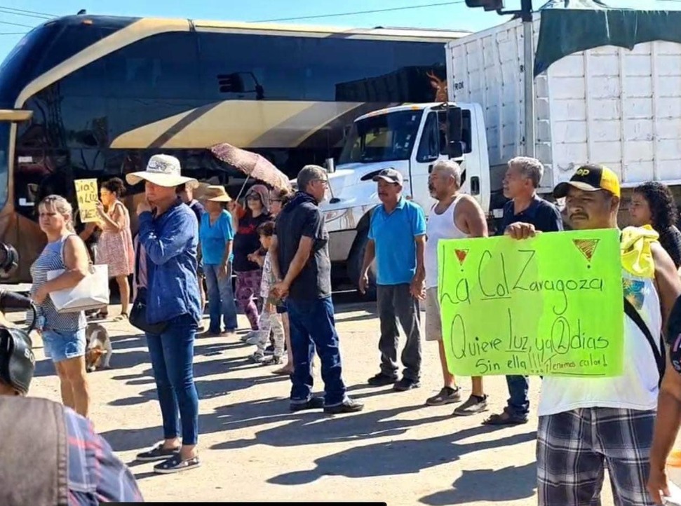 Más de 10 colonias sin energía eléctrica en Mexicali