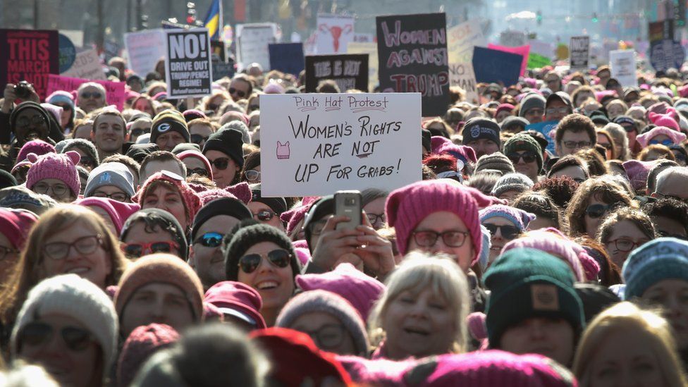 Exige movimiento feminista igualdad de género en la Constitución de EE. UU