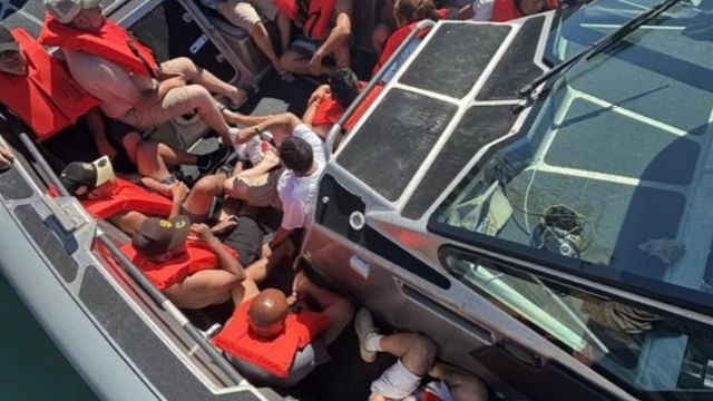ENSENADA: Rescatan a 16 de 27 migrantes tras hundimiento de embarcación