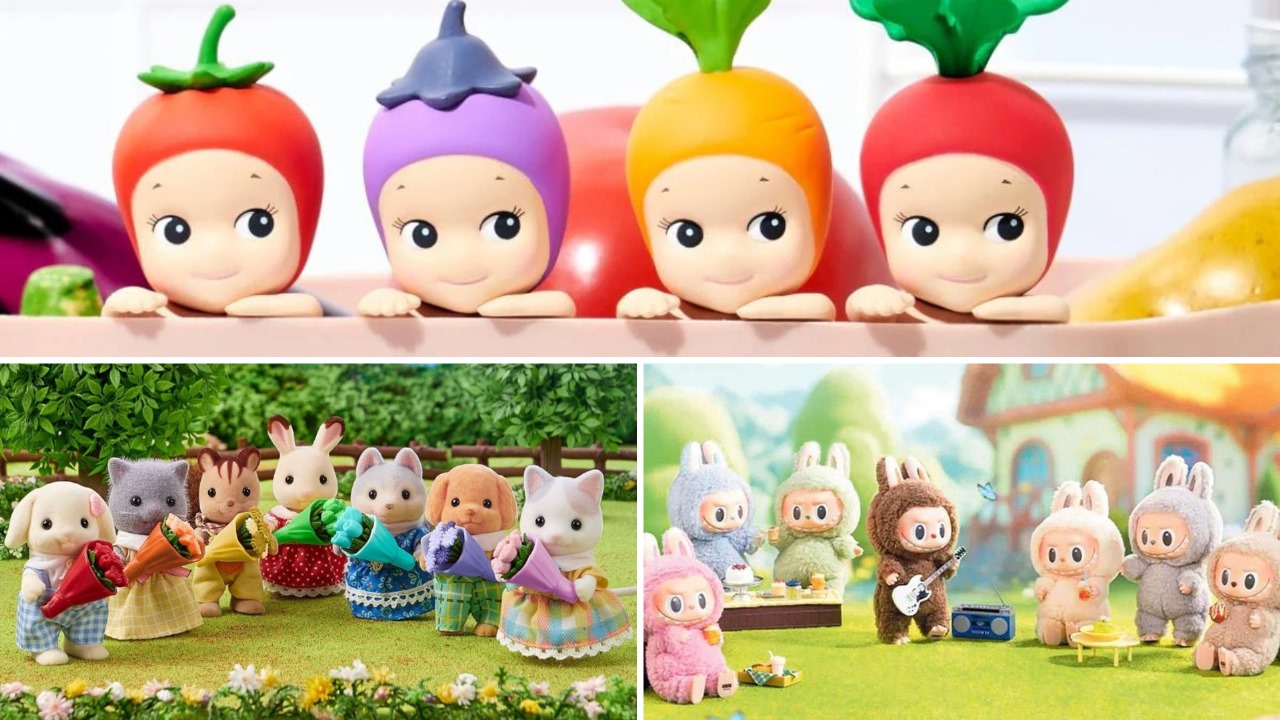 El auge de los Sonny Angels, Labubu y Sylvanian Families: Coleccionables que conquistan corazones y tendencias