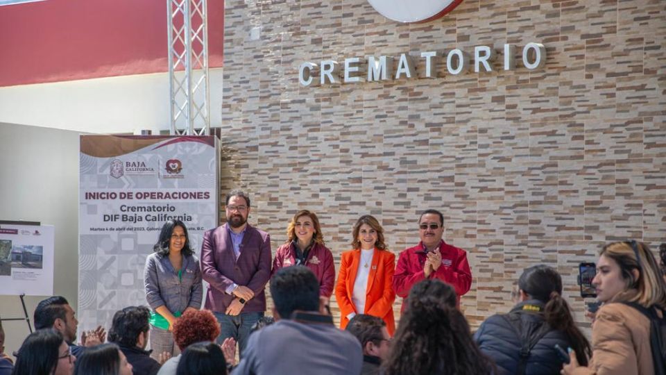 Inauguran crematorio DIF, en Tecate. I FOTO: BorderZoom