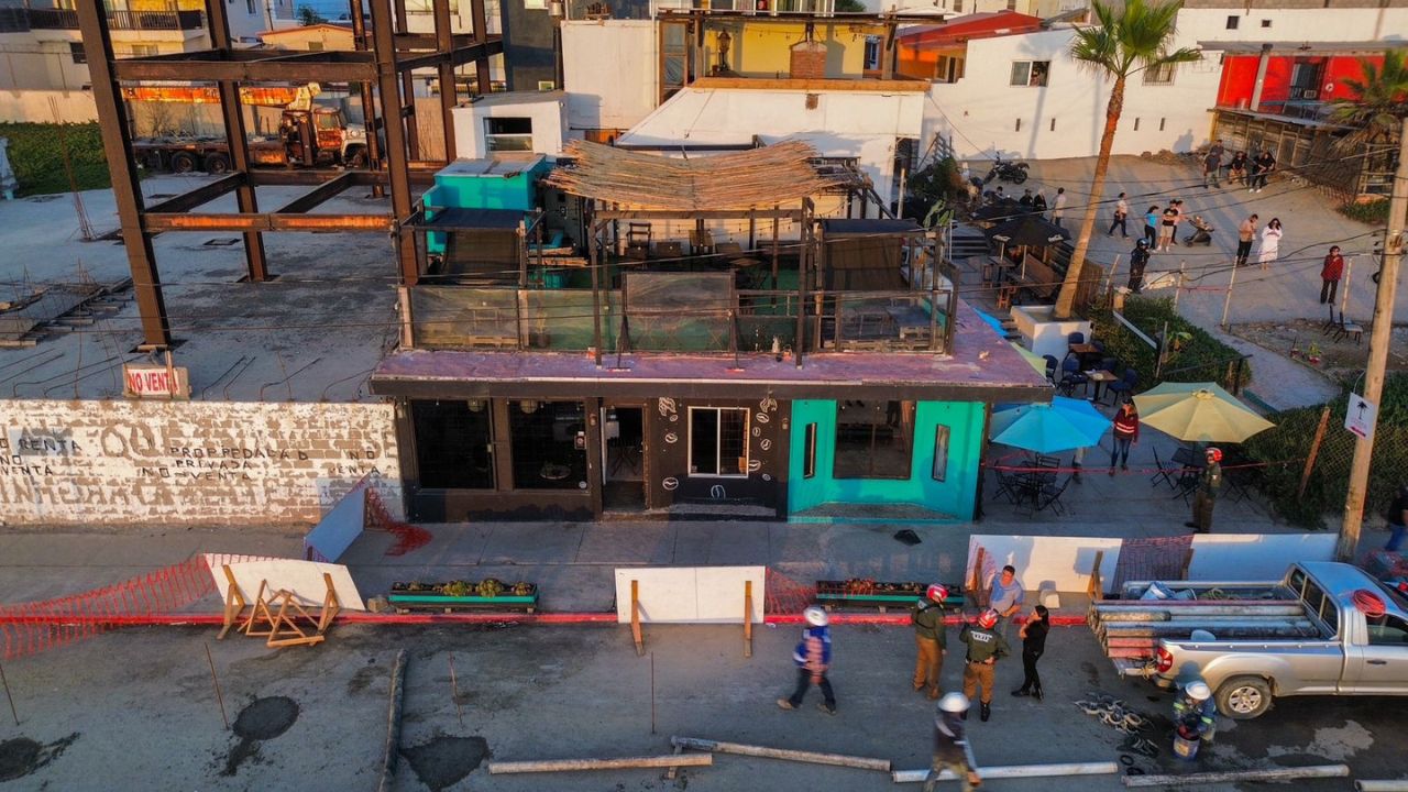 Colapsó Café Aquamarino en Playas de Tijuana