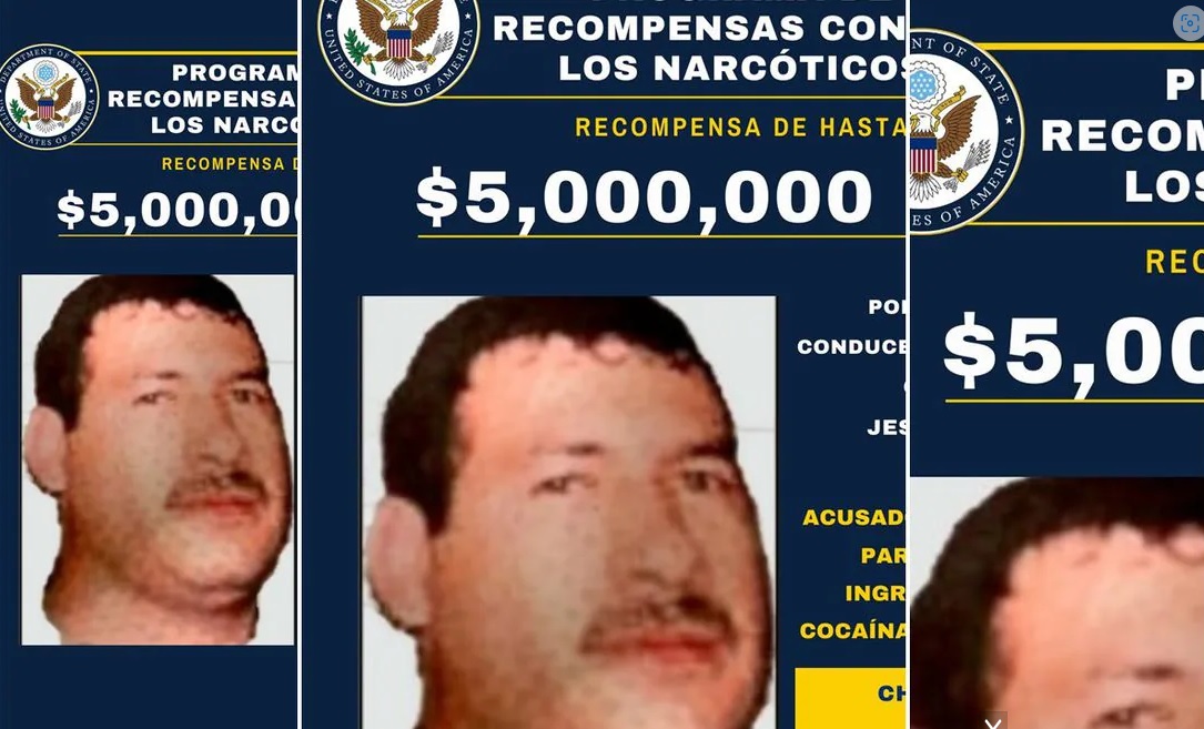 Anuncia E.U.A alto precio por captura del capo “Chuy” Gonzáles