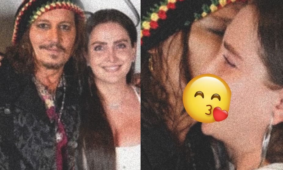 Celia Lora cumple su fantasía con Johnny Depp