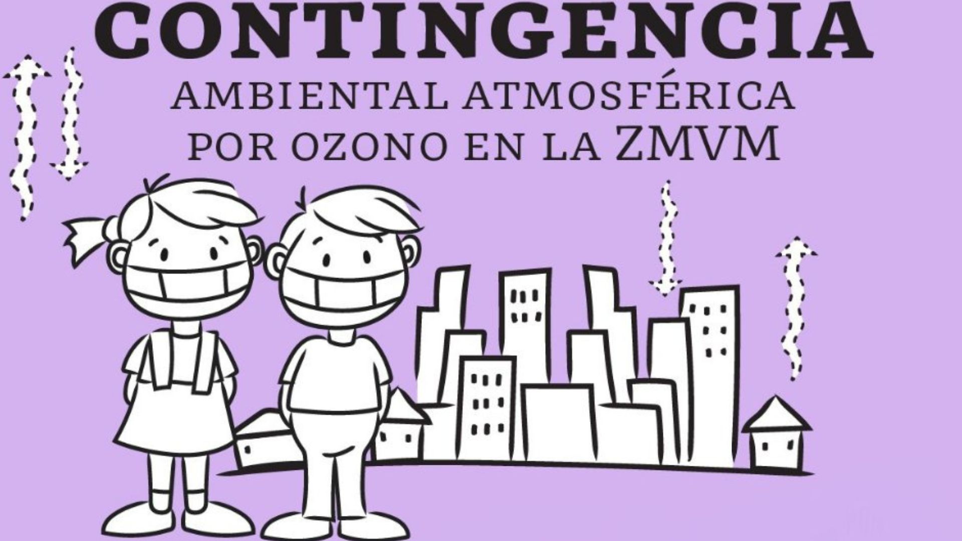 Activan fase 1 de contingencia ambiental en Zona Metropolitana del Valle de México.