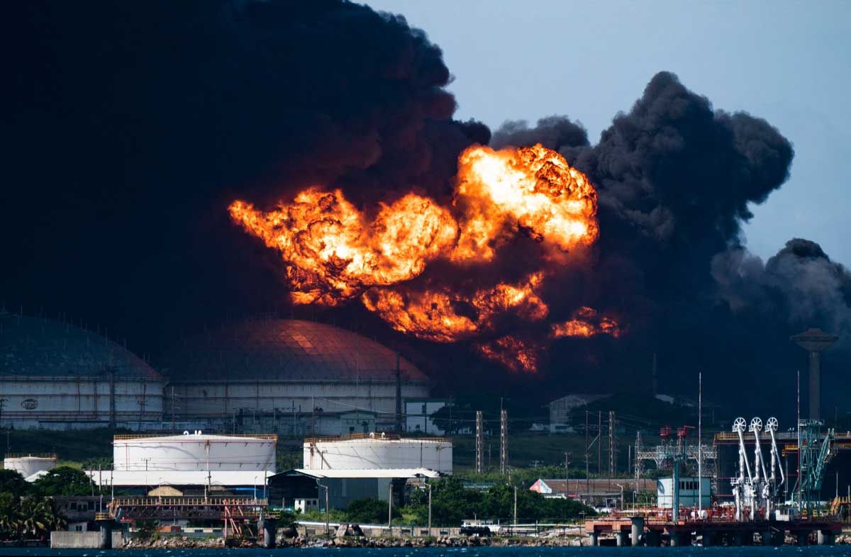 Apoya Venezuela en incendio de “Matanzas”